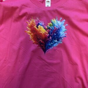 T-Shirt Farbenherz