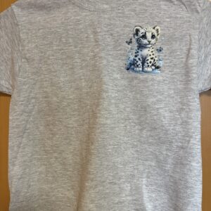 T-Shirt kleiner Schneeleopard
