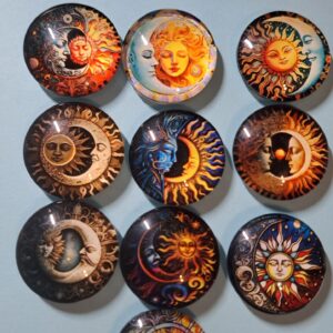 Magnete Sonne und Mond