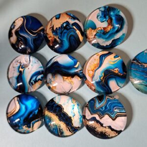 Magnete Fantasie blau