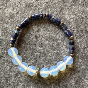 Armband elastic blau-eisblau