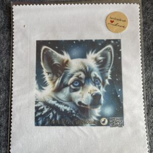Mikrofaser Brillenputztuch Hunde
