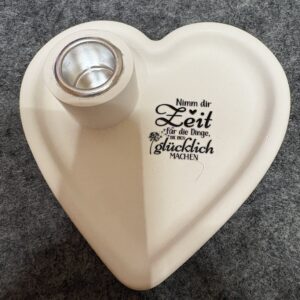 Kerzenhalter Herz
